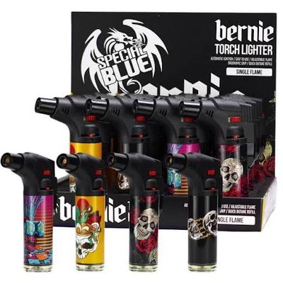 Special Blue Bernie Torch Skull Edition