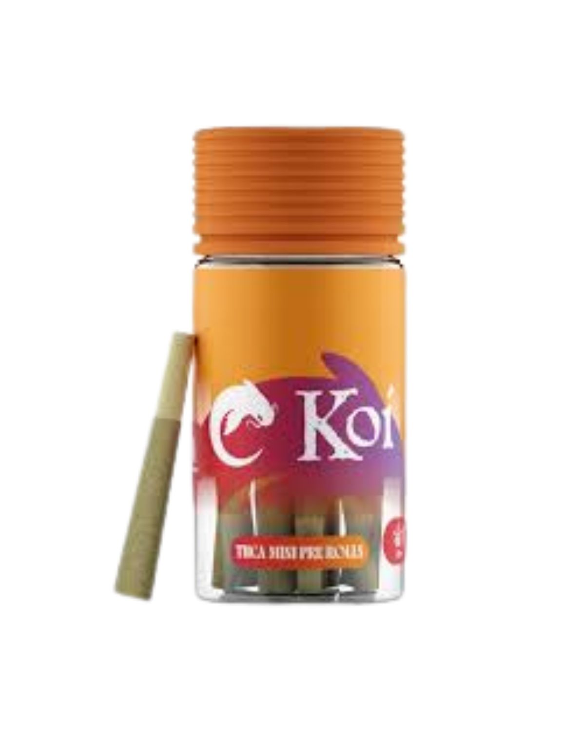 Koi THC-A 6 Pack Mini Pre-Rolls, Strain: Wedding Cake