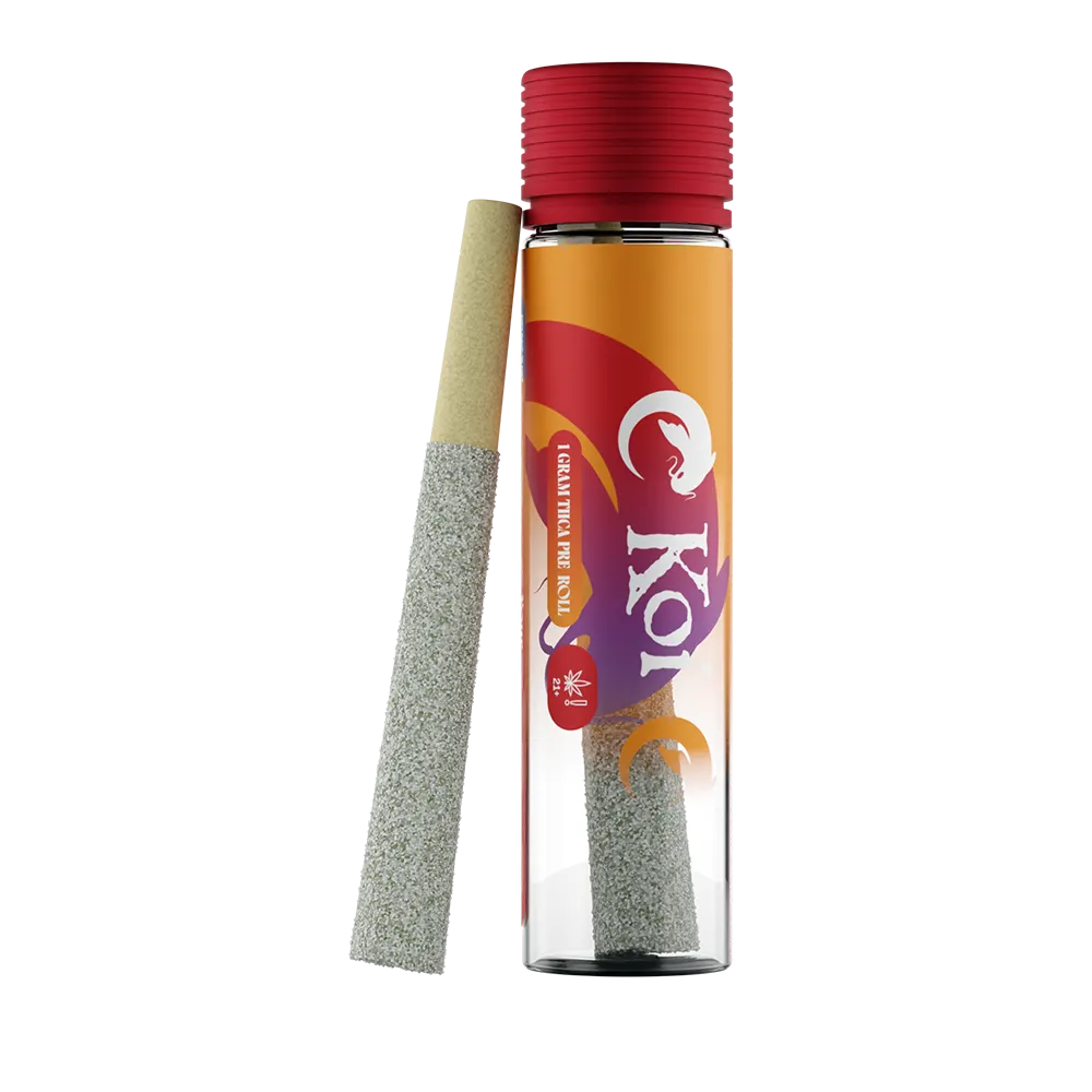 Koi THC-A 1G Pre-Roll, Strain: Strawberry Cough