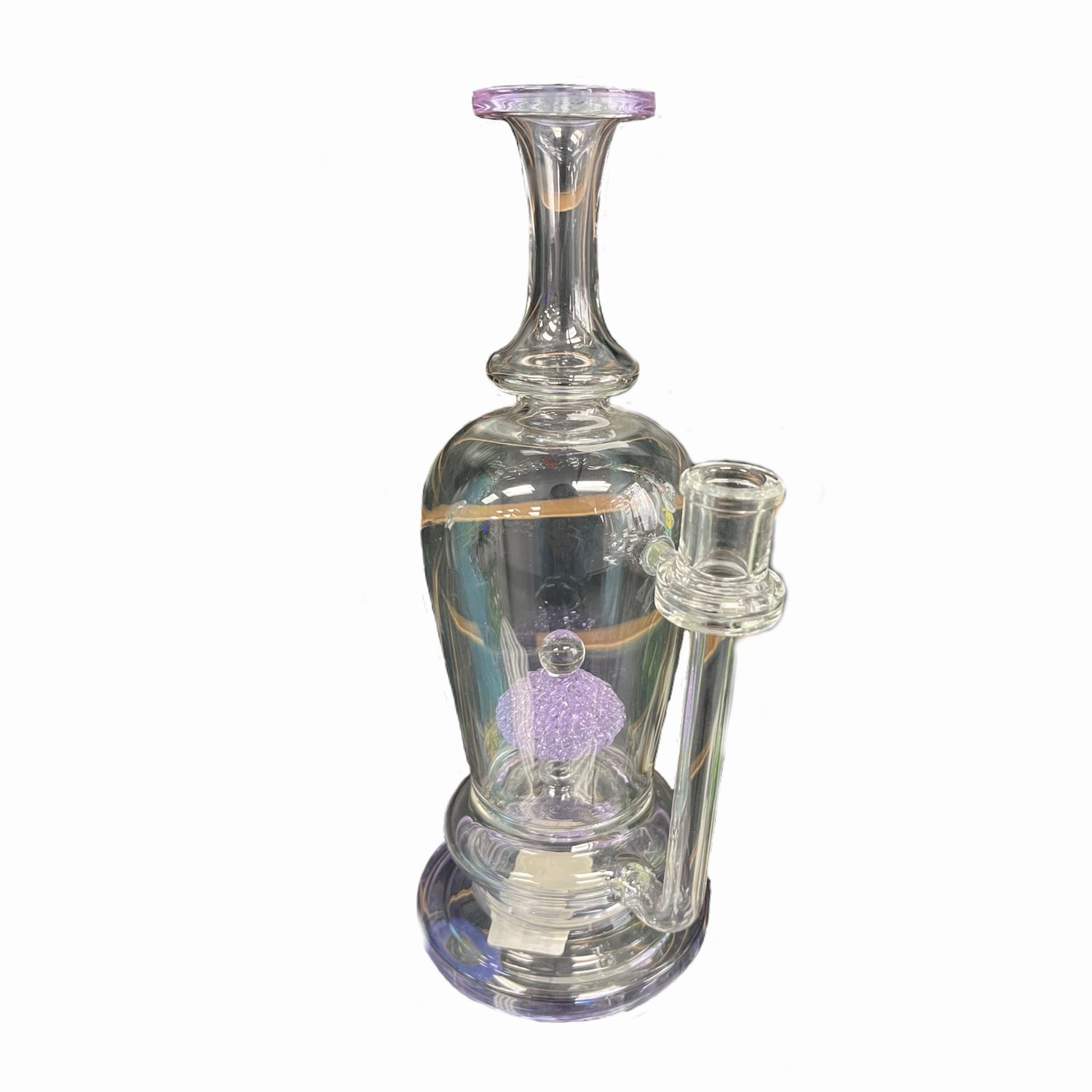 Funky Skunk Exotic Perc Gray Trimmed Waterpipe