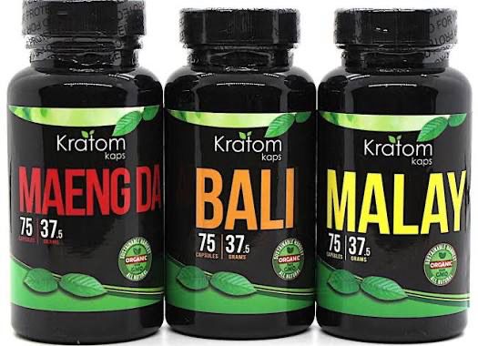 Kratom Kaps 75pc Capsules