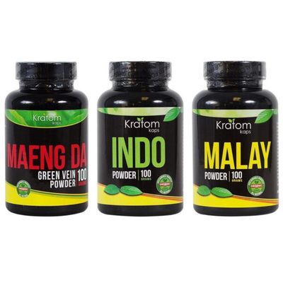 Kratom Kaps 100pc Capsules