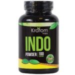Kratom Kaps 100pc Capsules, Flavor: Indo Green Vein