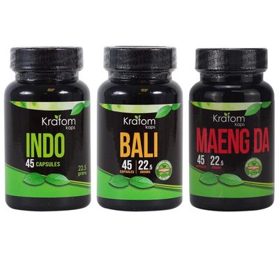 Kratom Kaps 45pc Capsules
