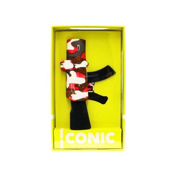 ICONIC Firearm Battery, Colour: red