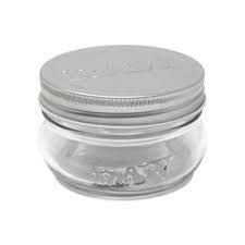 Raw Glass Stash Jar