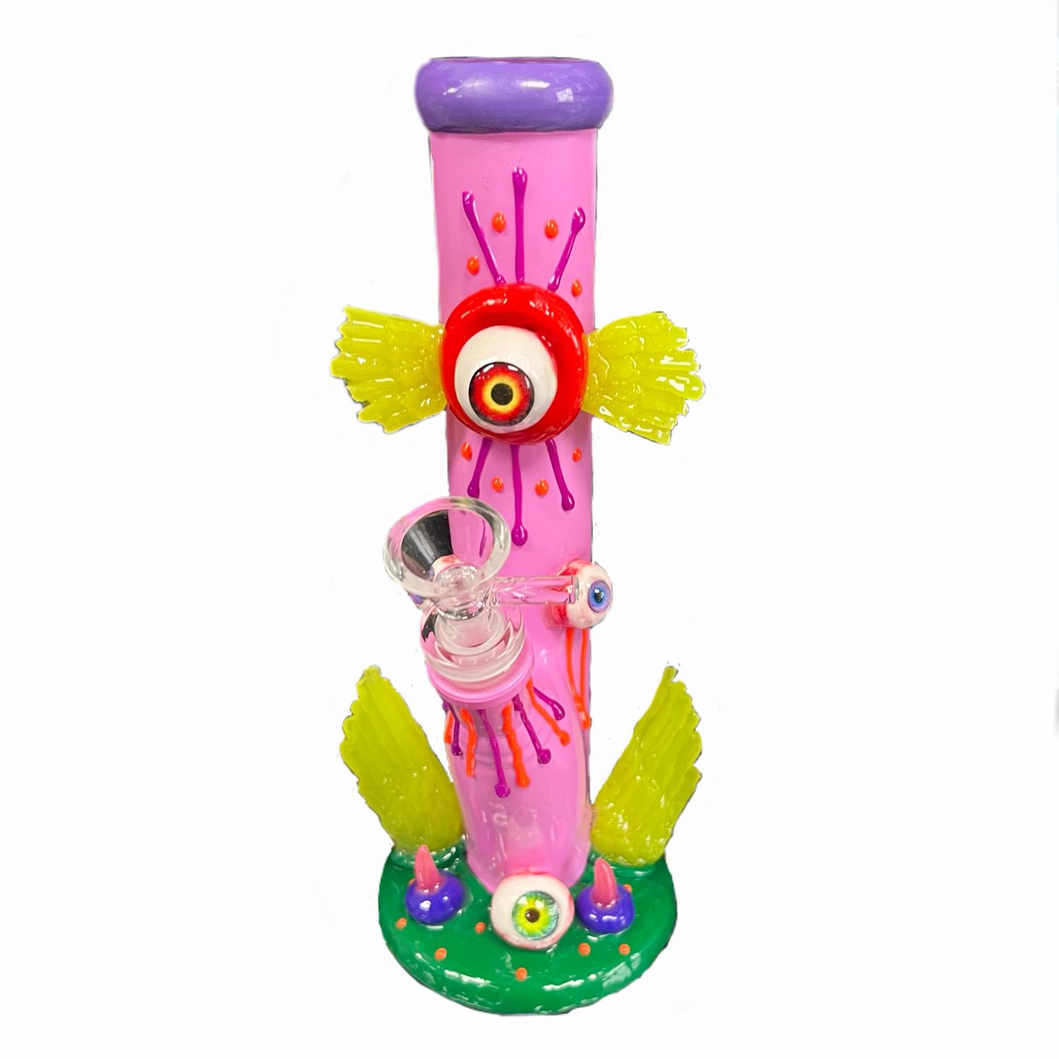 Winged Eye Water Pipe