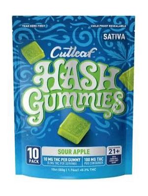 Cutleaf Hash THC Gummies