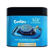 Cookies X Al Fakher 250G Hookah Tobacco, Flavor: Blueberry Caviar