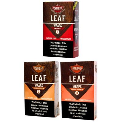 Swisher Sweets Leaf Flat Wraps