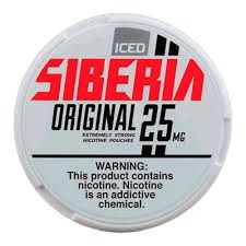 Siberia Nicotine Pouches, Flavor: Original, MG: 25mg