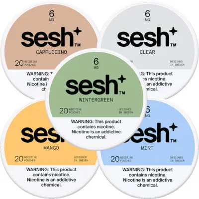 Sesh + Nicotine Pouches