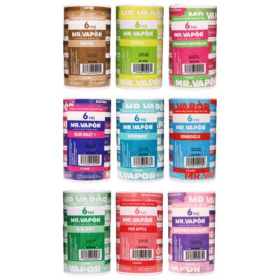 Mr. Vapor Nicotine Pouches, Flavor: Peppermint, MG: 3mg