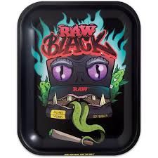 Raw Medium Metal Rolling Tray
