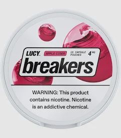 Lucy Breakers Nicotine Pouches, Flavor: Apple Cider, MG: 4mg