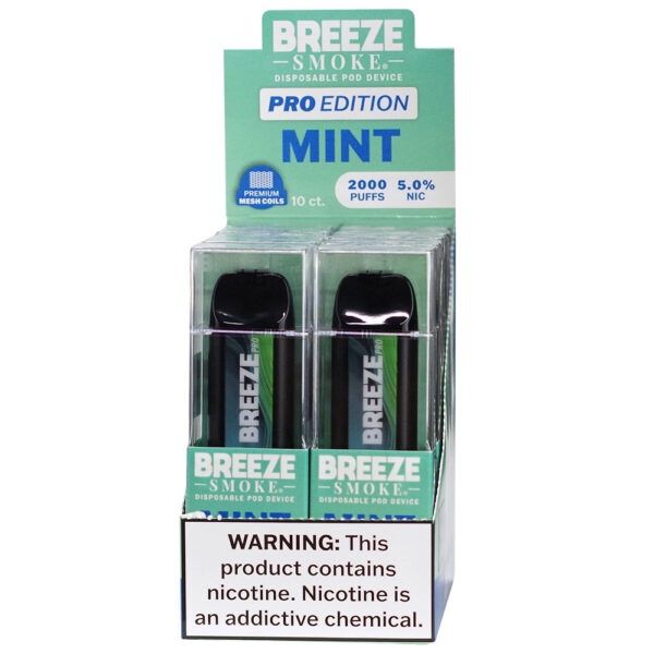 Breeze Pro Edition, Flavor: Mint