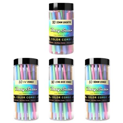 Blazy Susan Color Pre-Rolled Cones