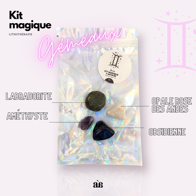 KIT LITHO ASTRO GEMEAUX