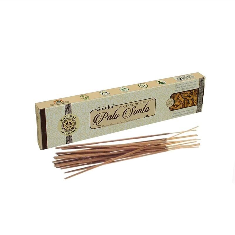 Encens indien "chance et transformation" au palo santo