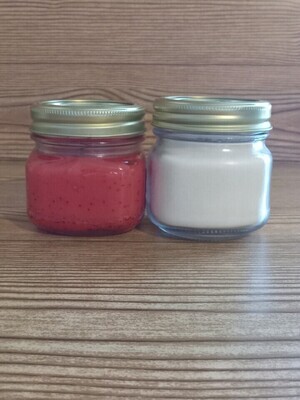 1/2 Pint Size Candle 100% Soy Wax
