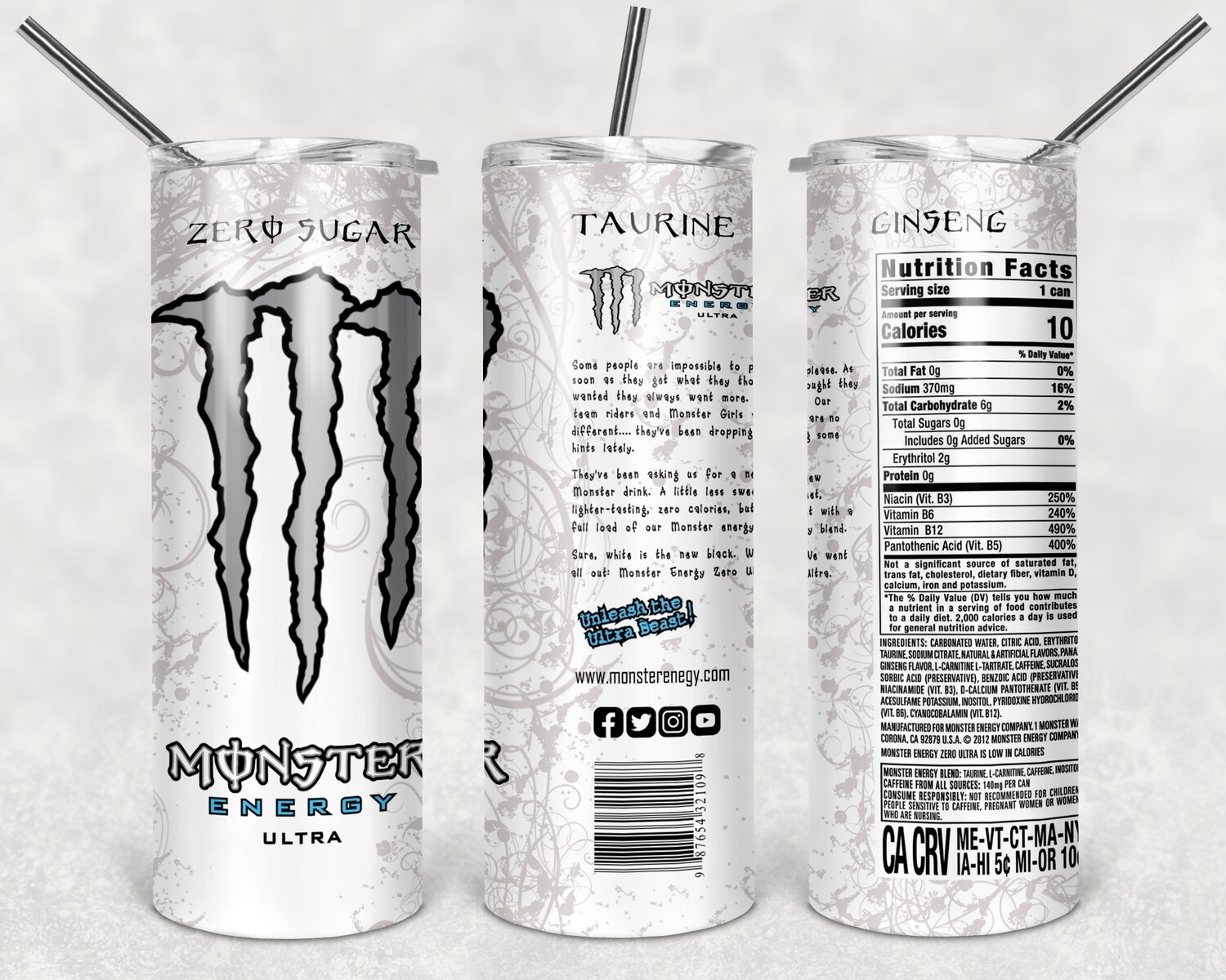 MONSTER WHITE