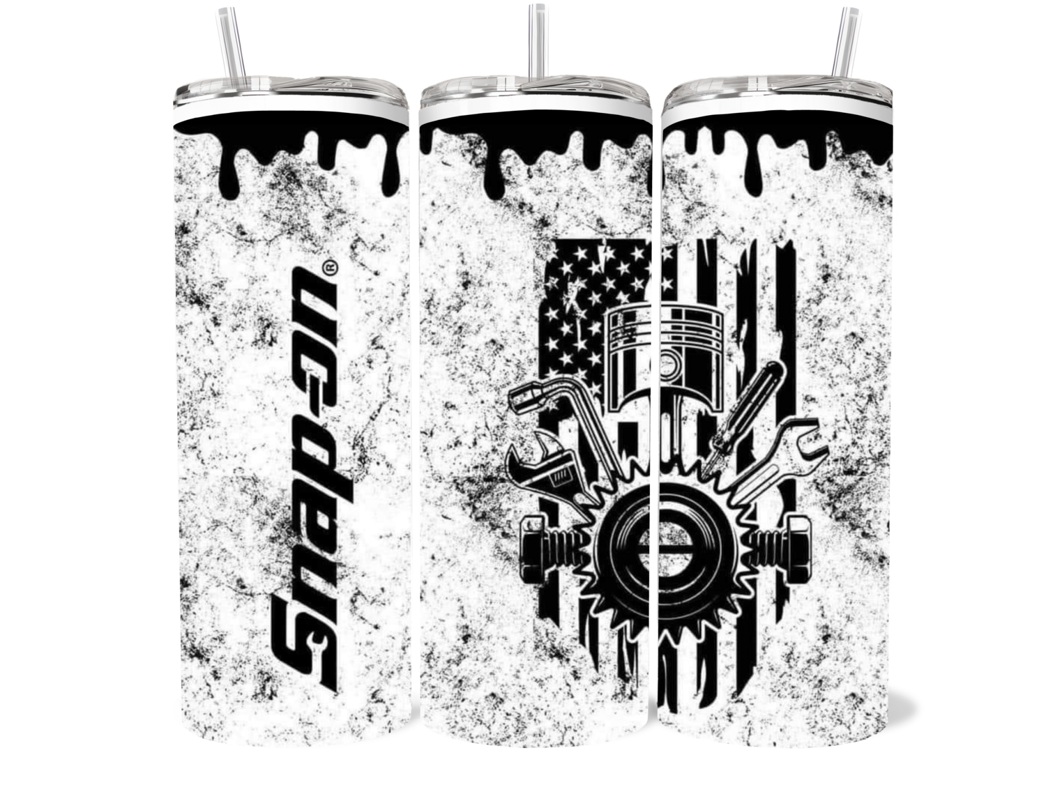 SNAP ON WHITE
