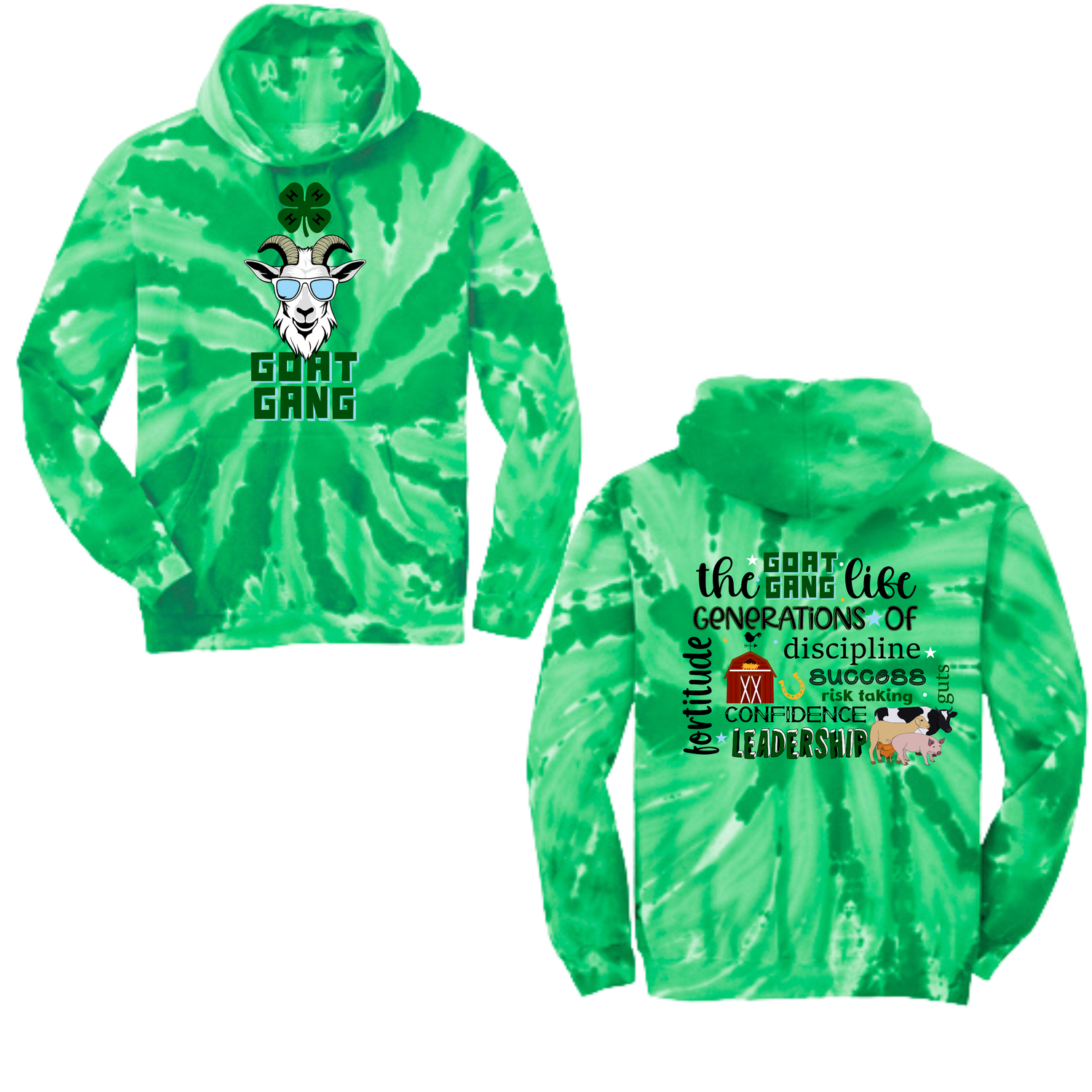 4H Youth Goat Gang Hoodie