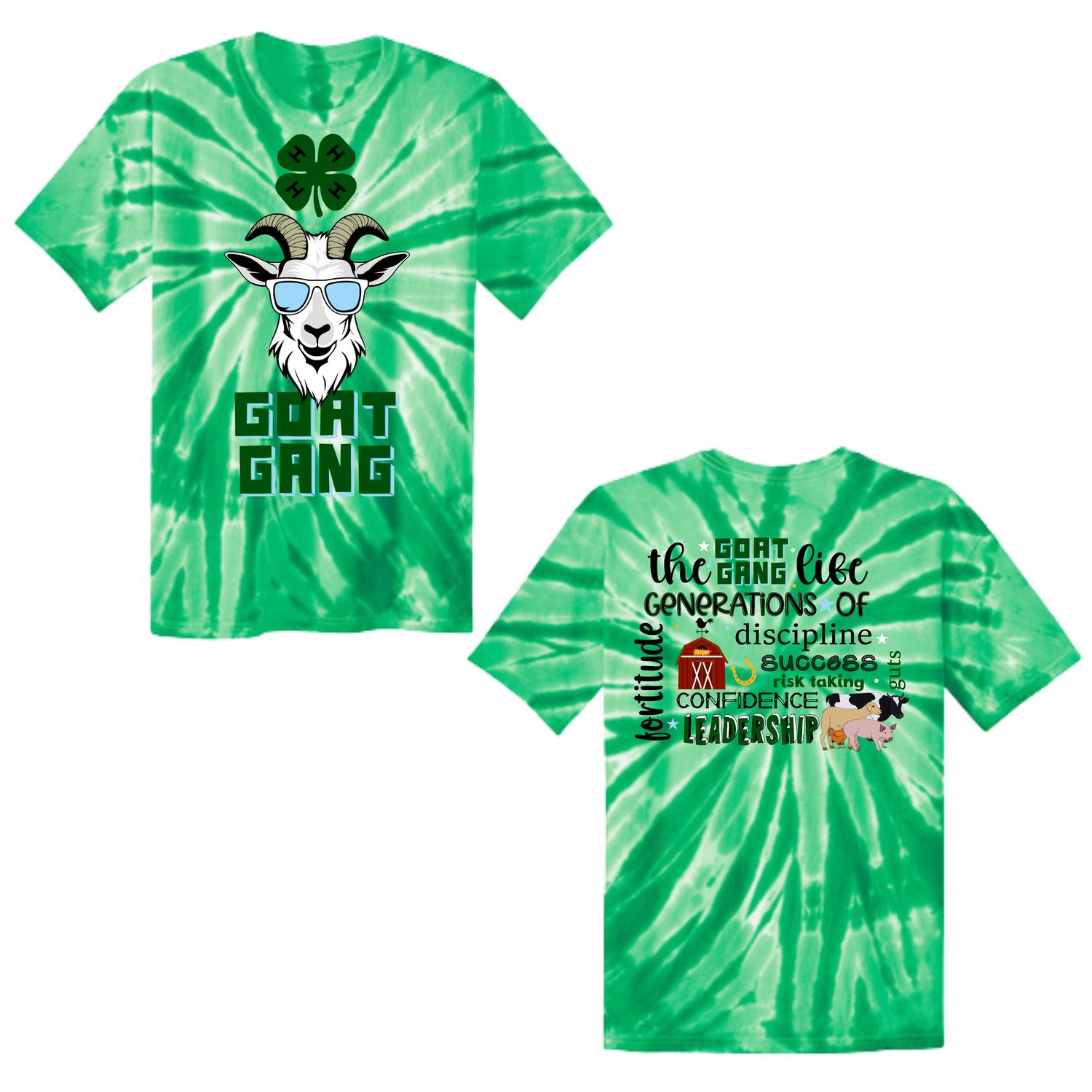4H Goat Gang Adult TSHIRT