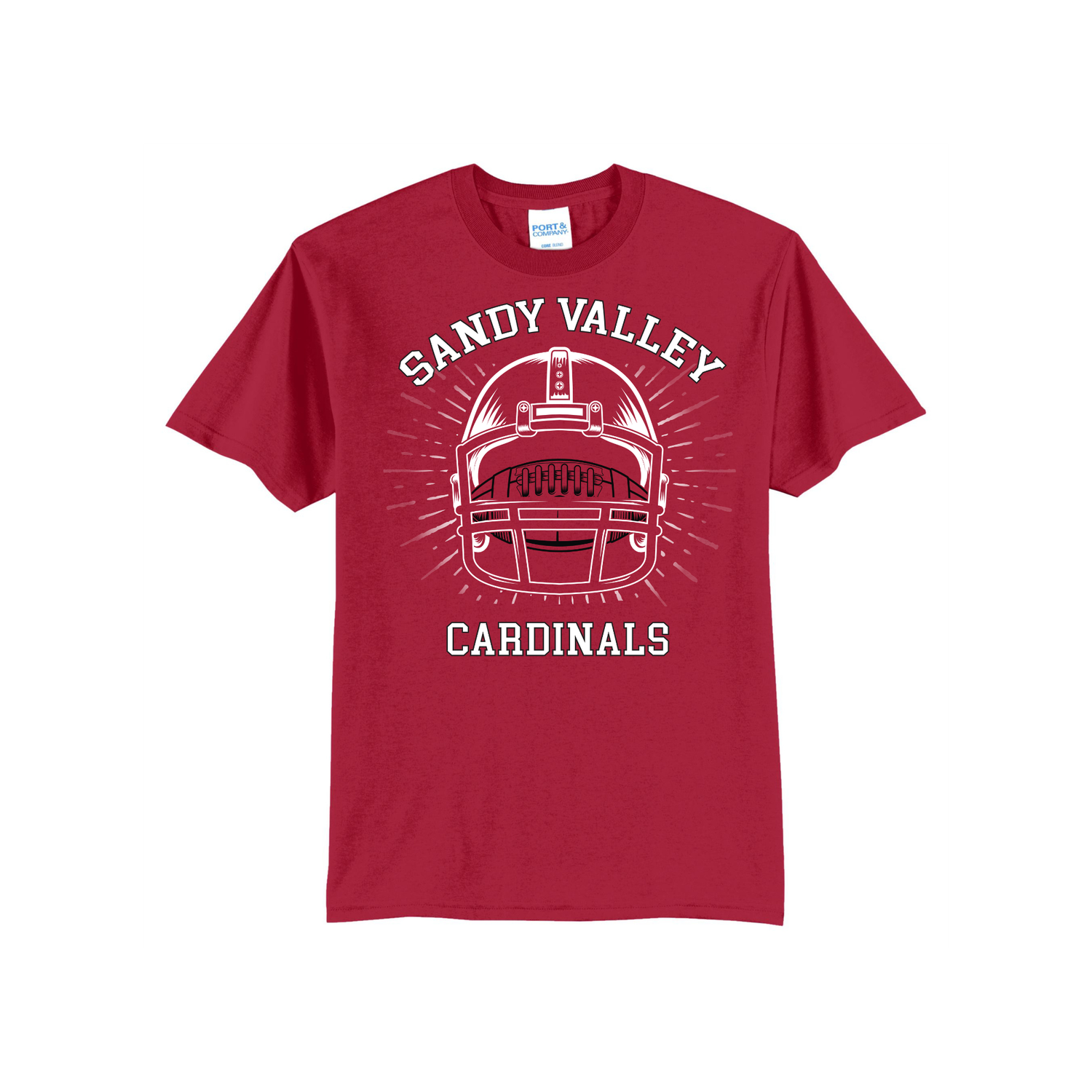 Red Football Tshirt
