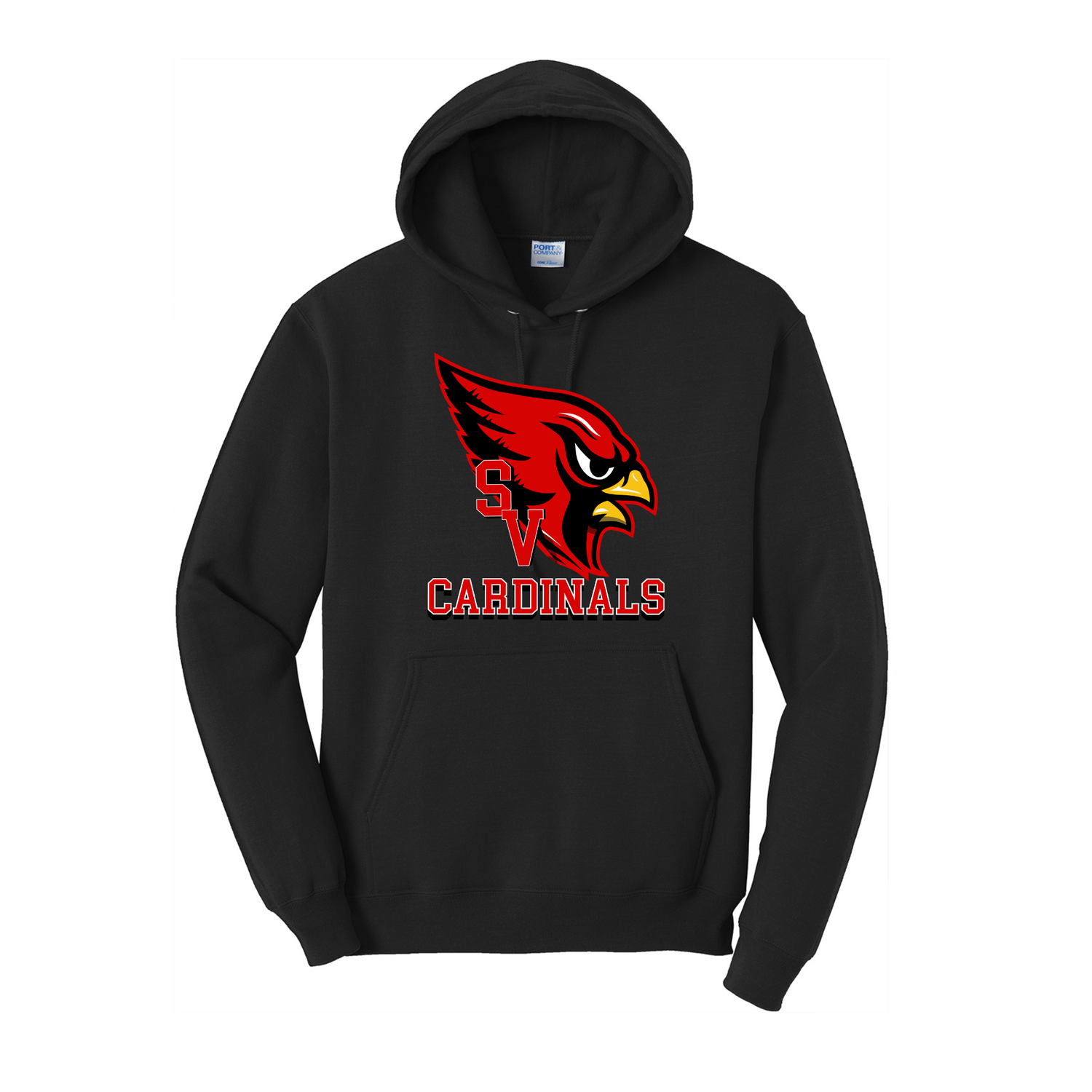 Black Cardinal Hoodie