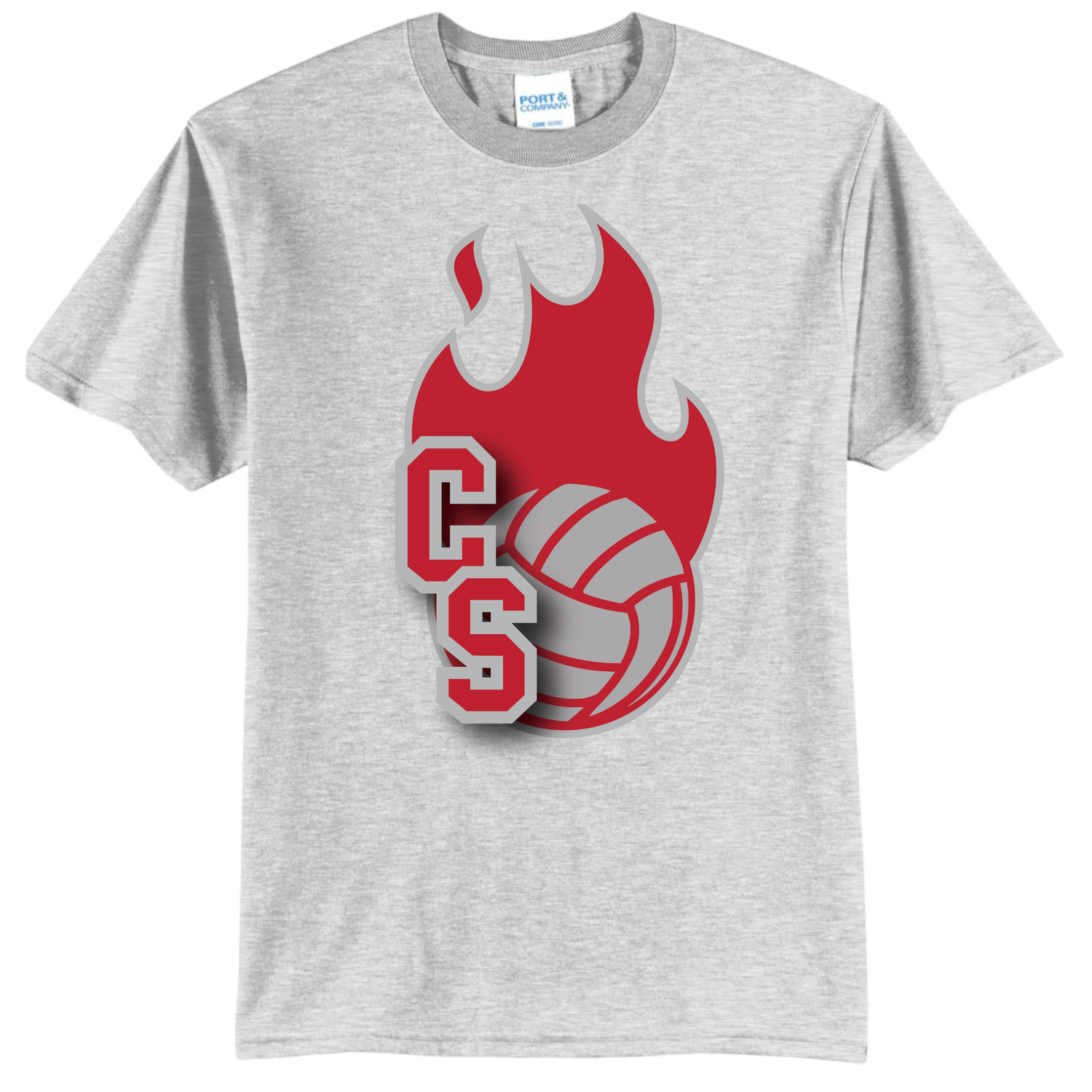 CS Volleyball Flame
