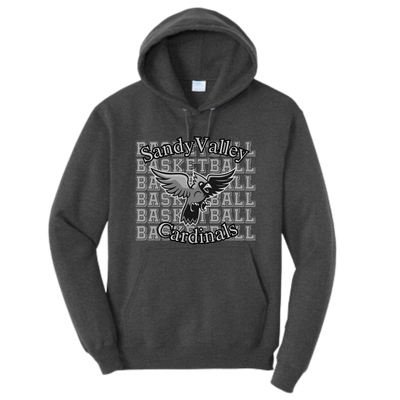 Cardinal Basketball Hoodie