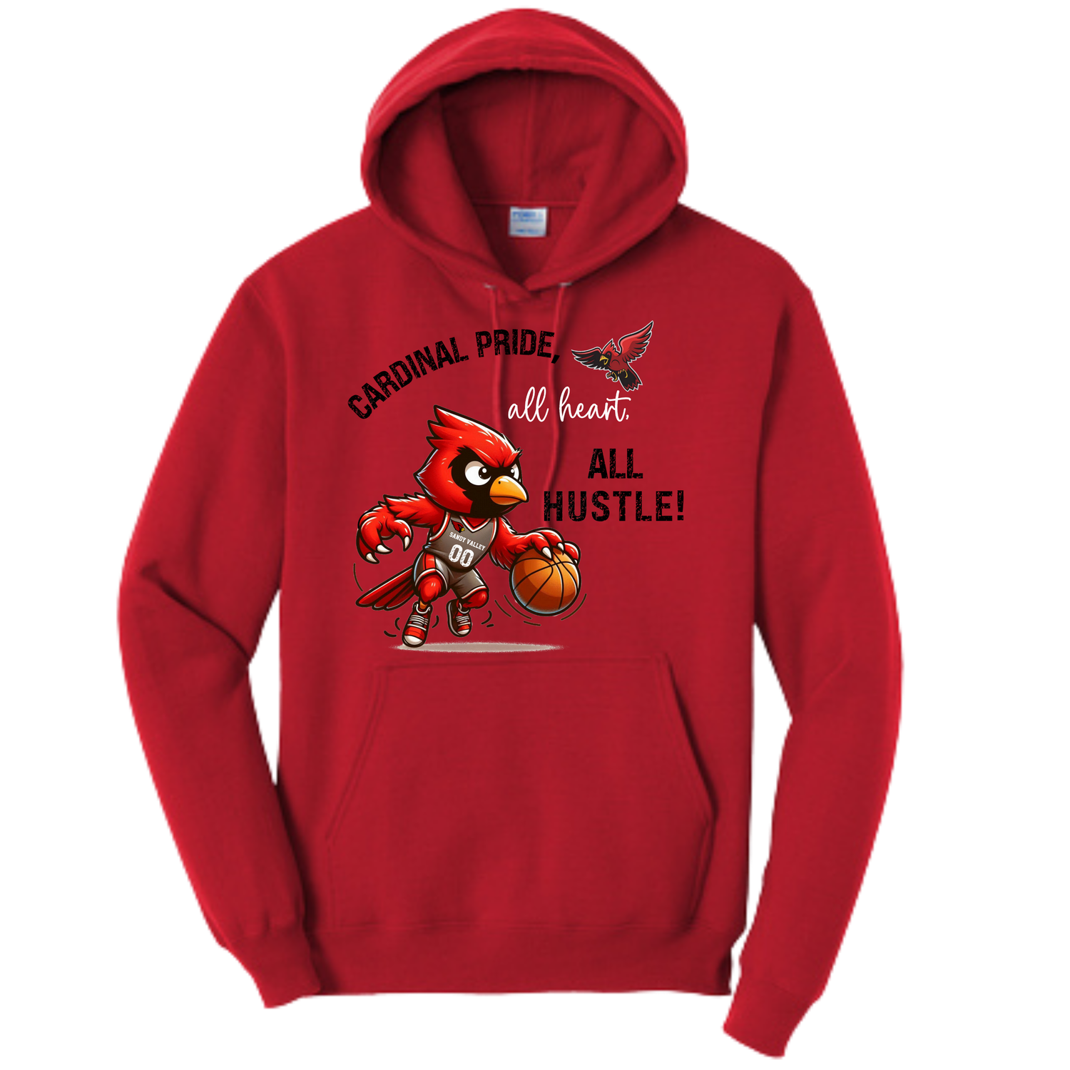 Cardinal All Hustle Hoodie