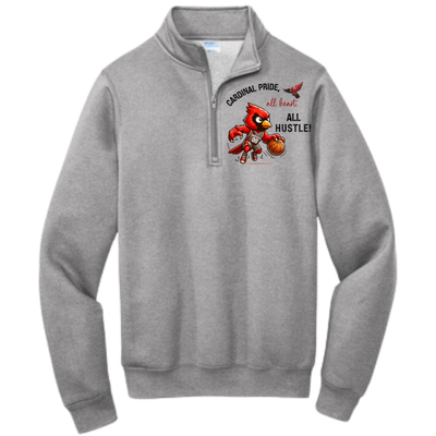 Cardinal All Hustle Fleece 3/4 Zip