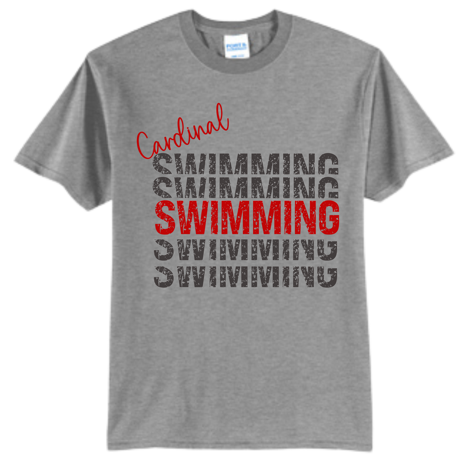 Cardinal Swimming