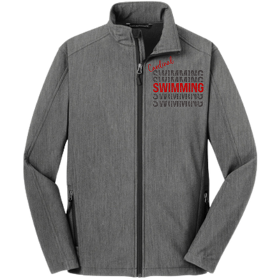 Cardinal Swimming Zip-up Jacket Softshell