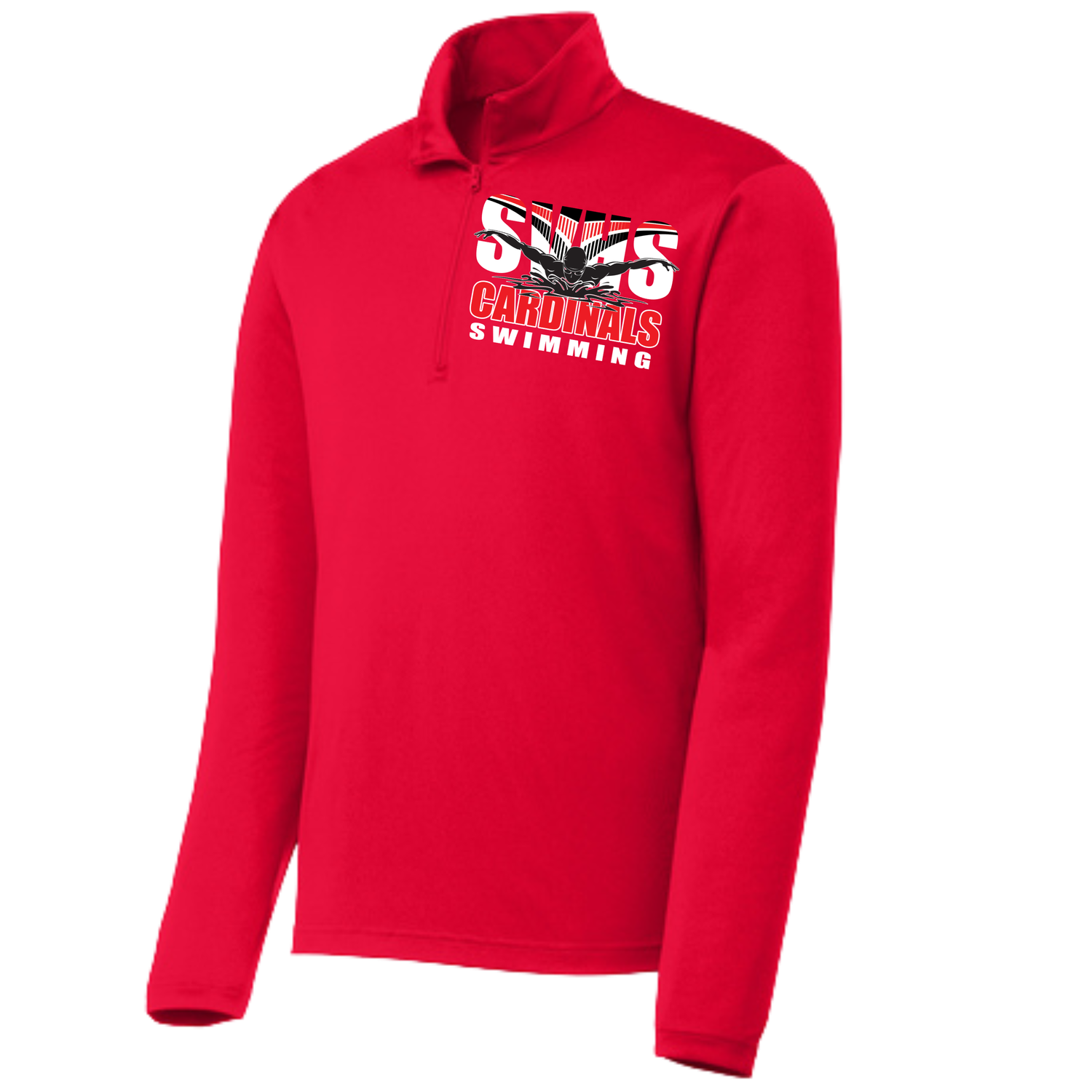SVHS Swimming 100% Polyester 3/4 Zip