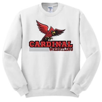 Cardinal Wrestling Crewneck