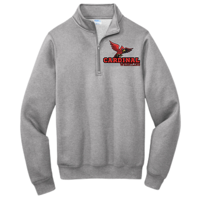 Cardinal Wrestling Fleece 3/4 Zip