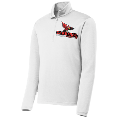 Cardinal Wrestling 100% Polyester 3/4 Zip