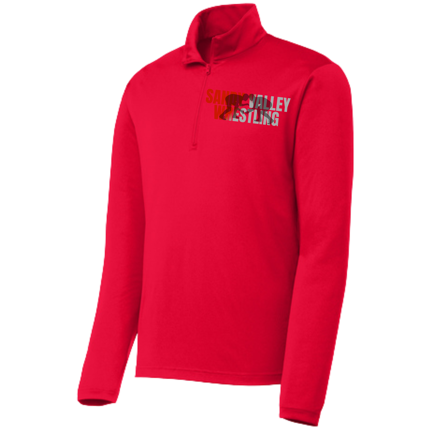 Sandy Valley Wrestling 100% Polyester 3/4 Zip