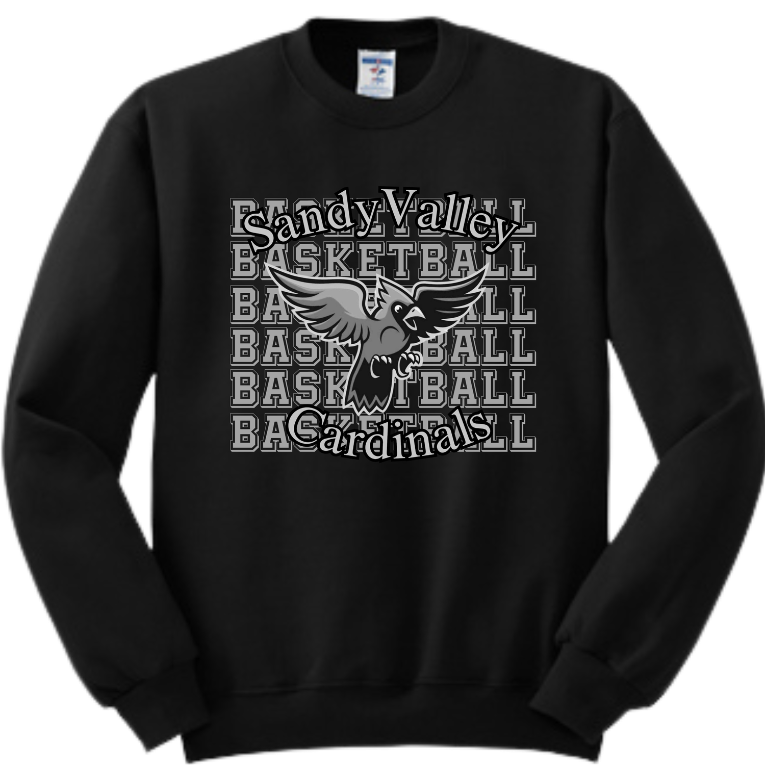 Cardinal Basketball Crewneck