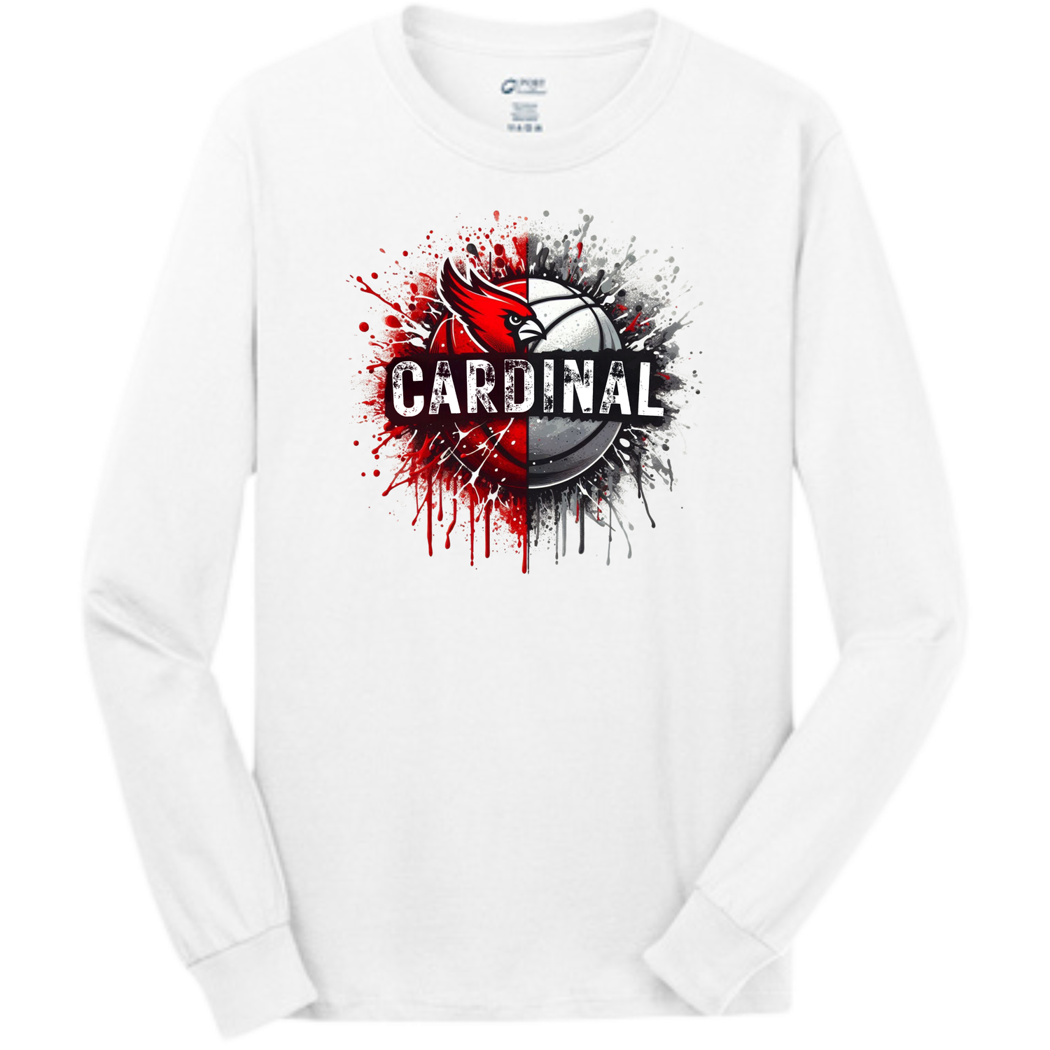 Cardinal Splatter Long Sleeve