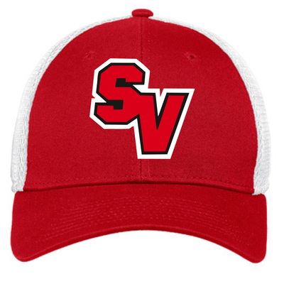 SV Red and White New ERA hat