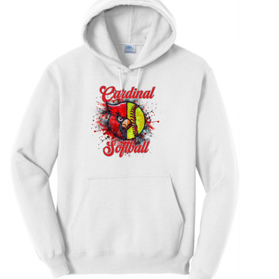 SV Softball Spatter Hoodie