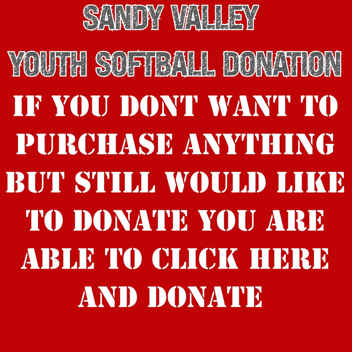 Donations Only