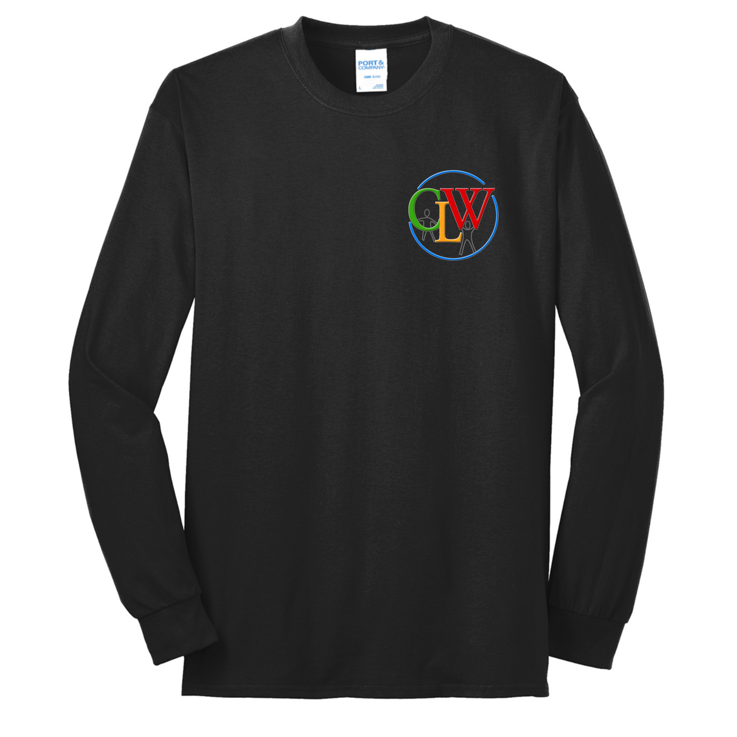 CLW Unisex Long Sleeve Shirt 50/50 Cotton Blend