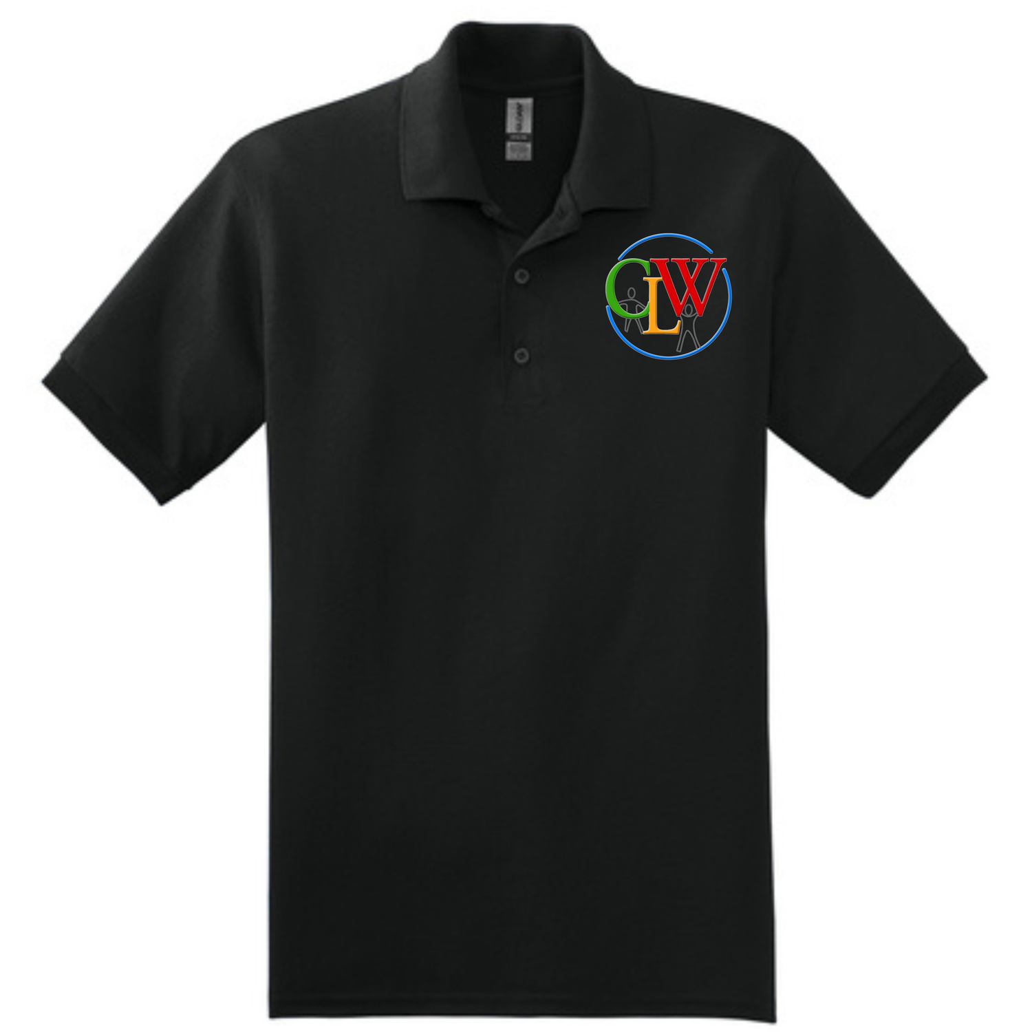 CLW Mens 50/50 Blend Polo