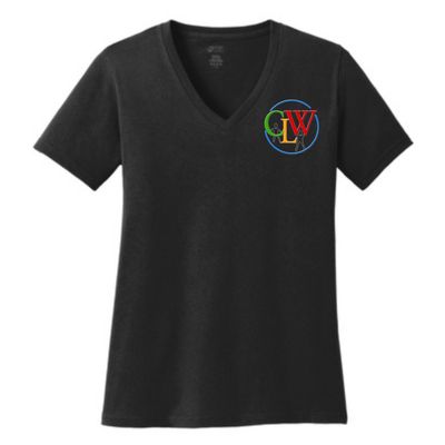 CLW Womens V-Neck Tshirt