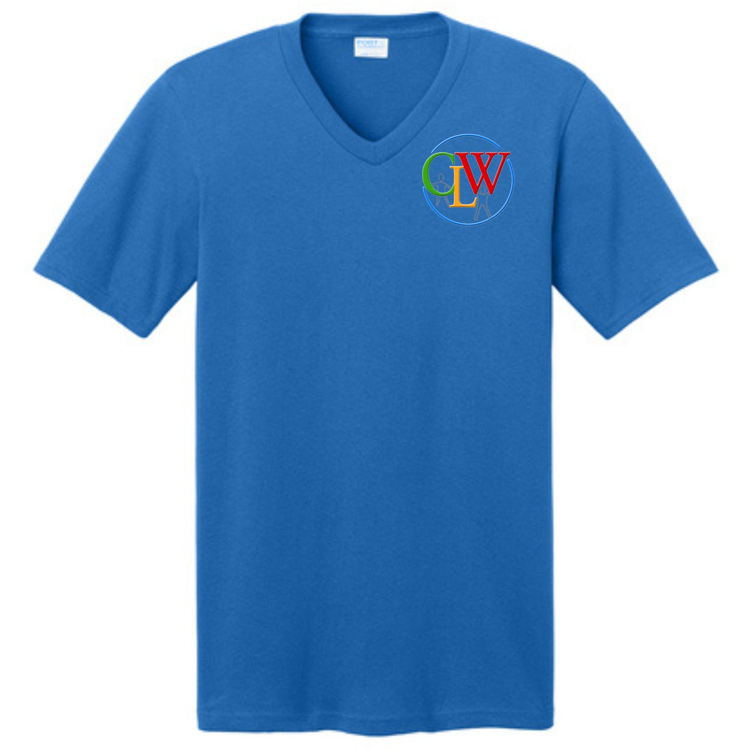 CLW Mens V-neck Tshirt